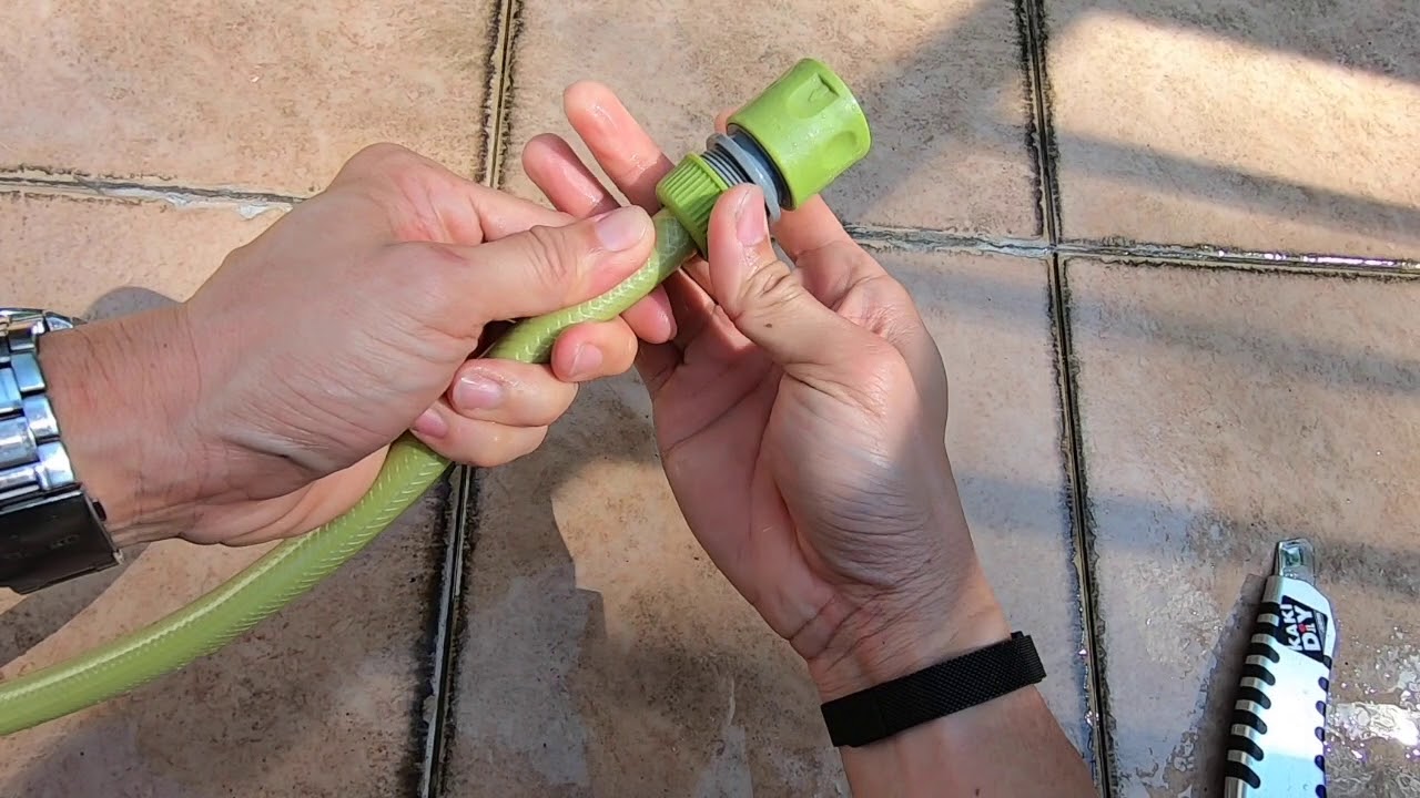 FIX HACK DIY — Ремонт соединителя садового шланга