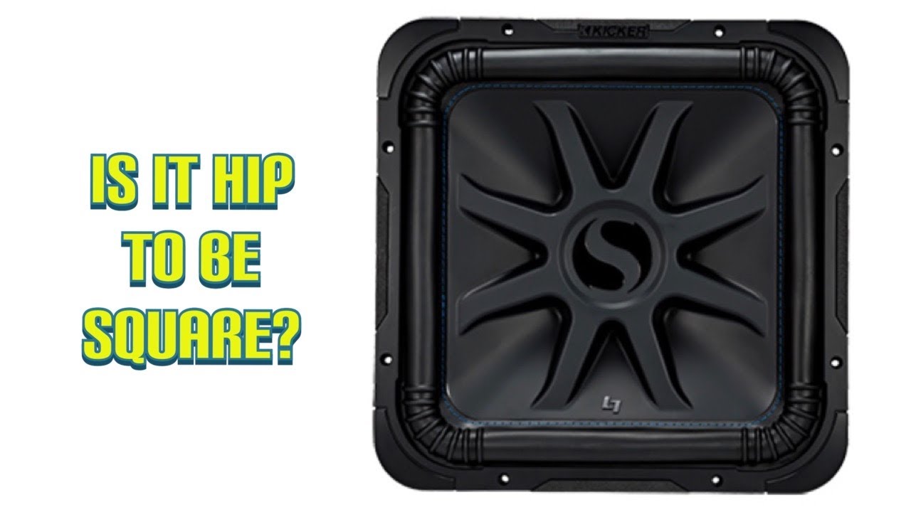 Why Does Kicker Make Square subwoofers? Kip Litsey from Kicker explains!