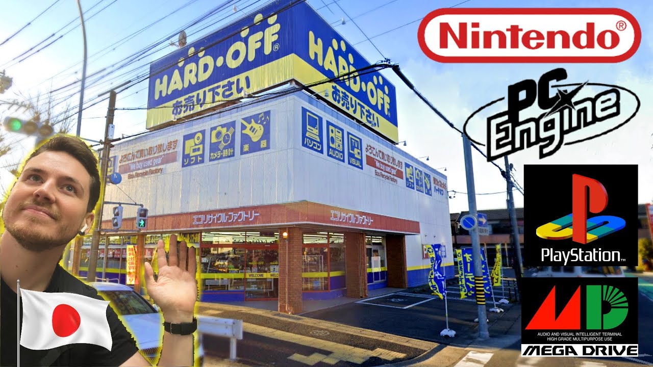 Still Possible to FIND DEALS in JAPAN!? │ RETRO GAME HUNTING in HARD OFF & BOOK OFF │ Nagoya, Japan
