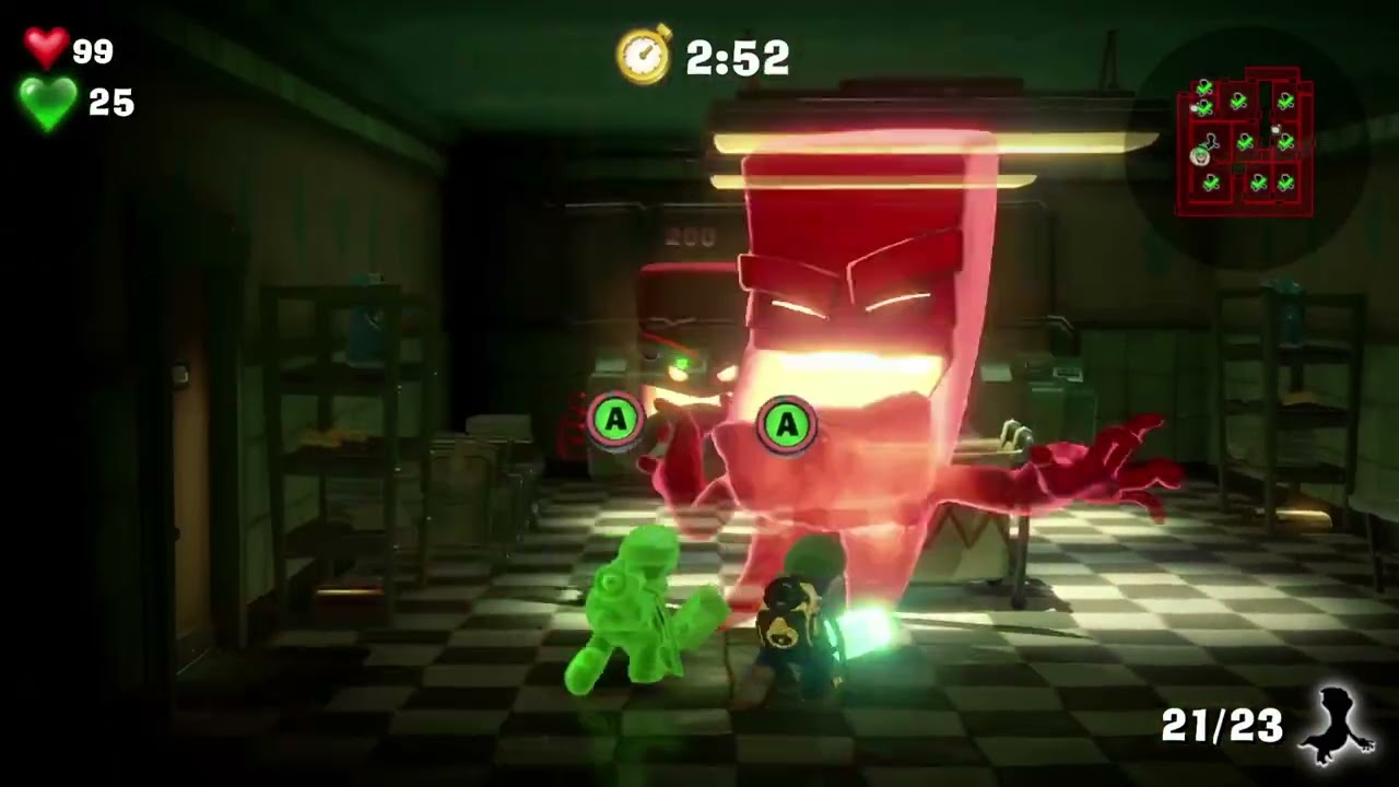 Luigi's Mansion 3 Scarescraper 5F 1P in 14:30!