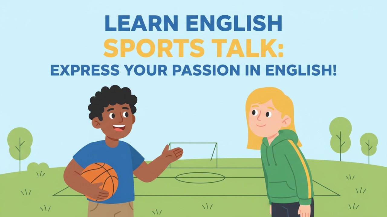 Express Your Passion: Talk About Your Favorite Sport in English (A2-B1 Podcast)