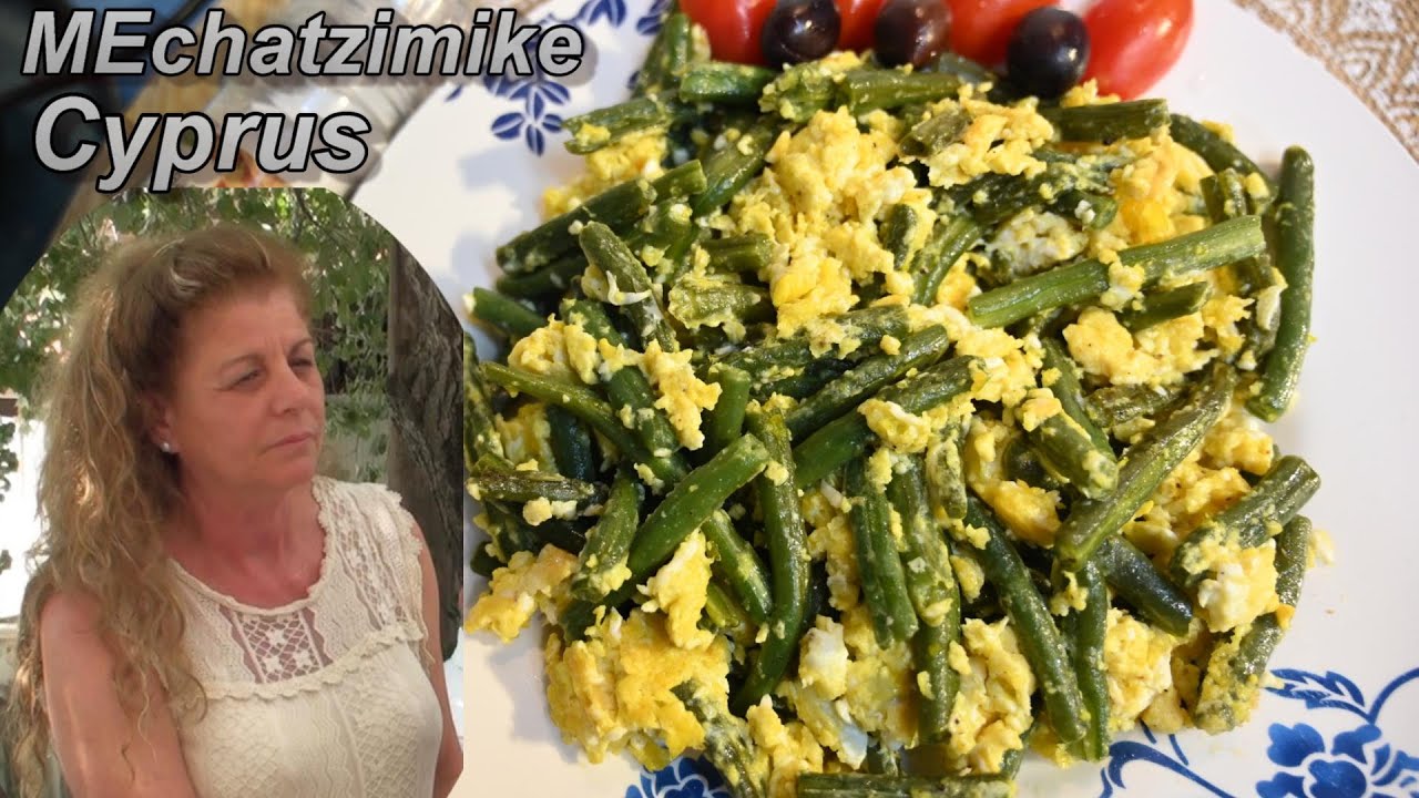 Свежая фасоль с яйцом от Элизы