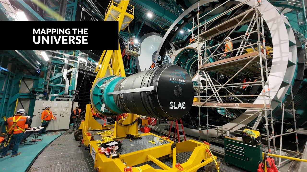 LSST Camera: 8 year time lapse