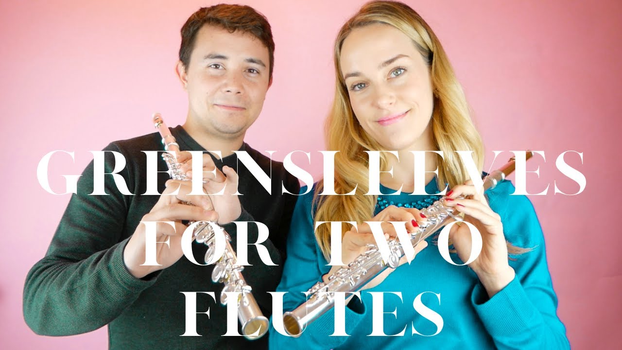 Greensleeves flute duet on Powell Sonare flutes | @katieflute + FCNY