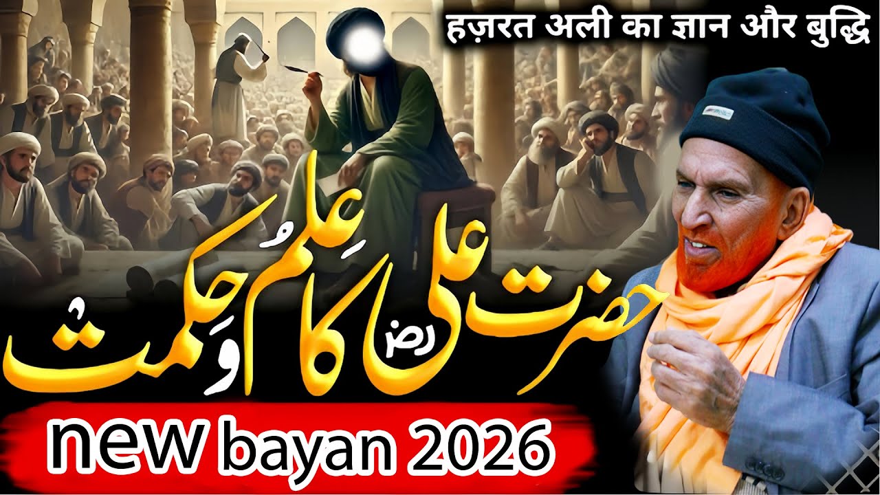 Hazrat Ali (A.S) Ka Ilm aur Fazilat | Najam Shah | Heart Touching Bayan 💔