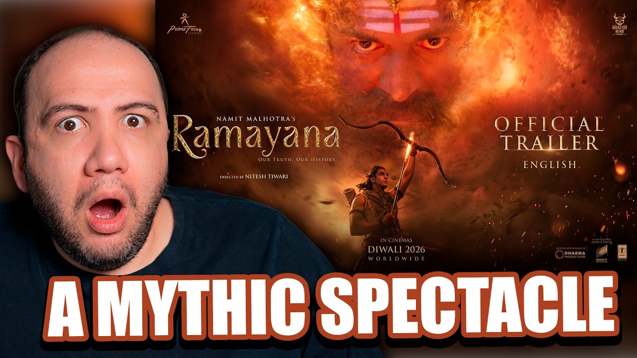 🇮🇳 РАМАЯНА | Официальный трейлер (на английском) | Реакция продюсера