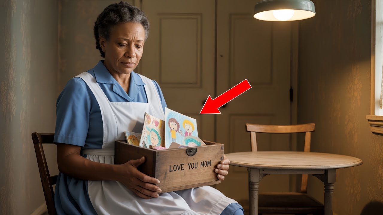 The Maid Saved the Children’s Drawings in a Box — Until the Billionaire Found It