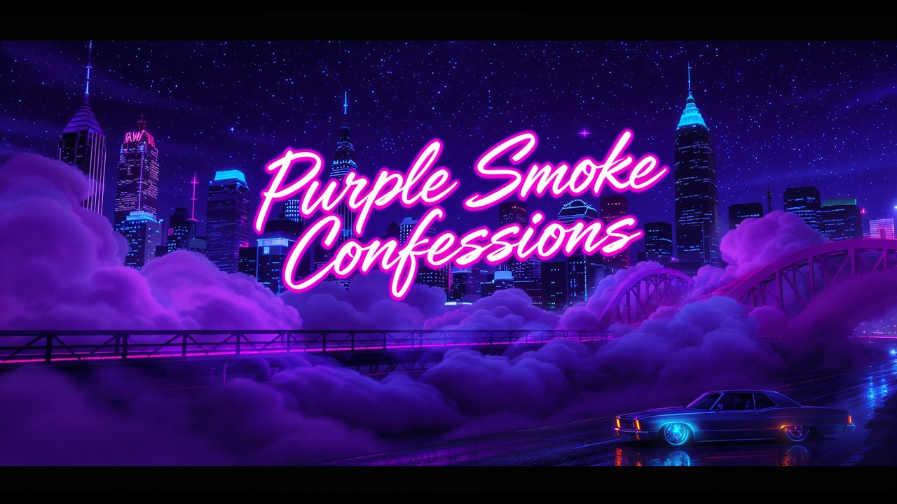 Purple Smoke Confessions | 1 Hour Midnight Rap Tape – Trap, G-Funk & Late Night Drive (420) Vibes
