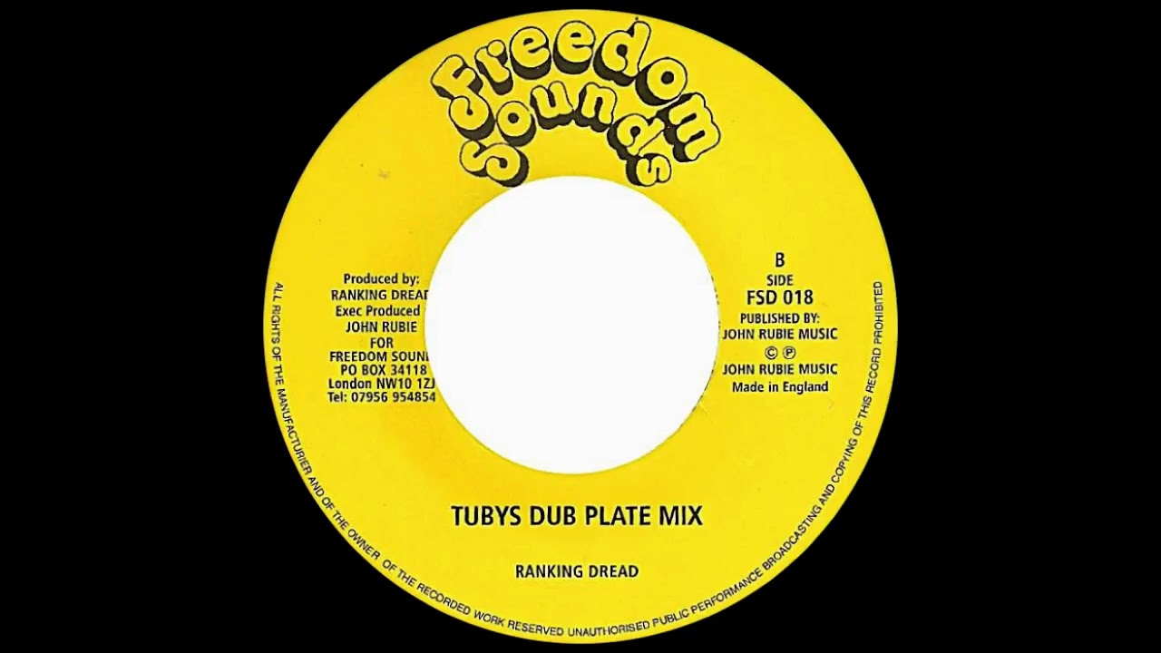 Ranking Dread - Tubys Dub Plate Mix