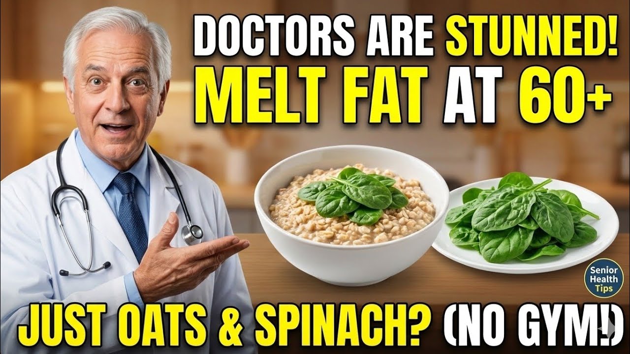 Over 60? No Gym, No Sugar: Seniors Are Losing Weight Fast With Just Oats & Spinach  Lose 15kg Fast