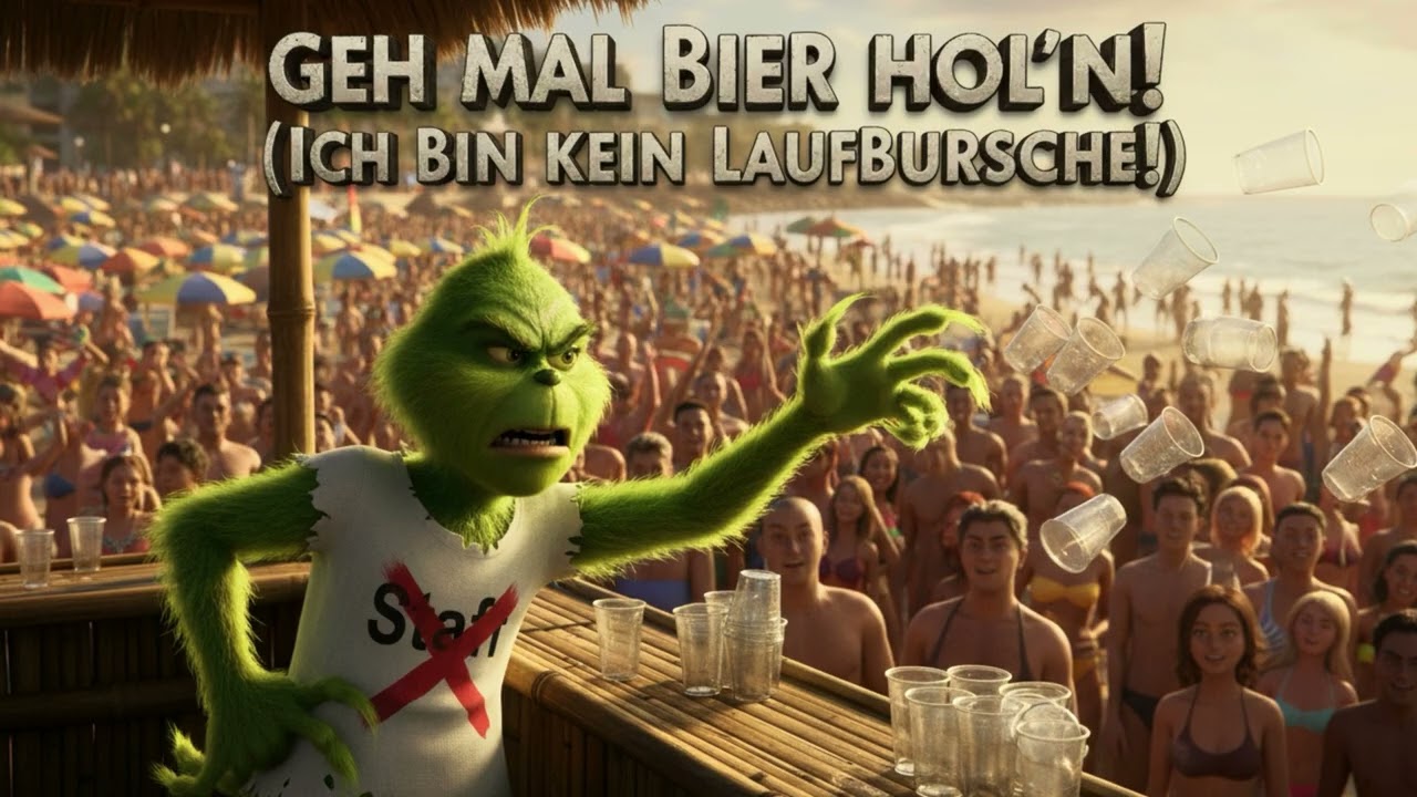 Geh mal Bier hol’n! (Ich bin kein Laufbursche!) 🍺👟🤬