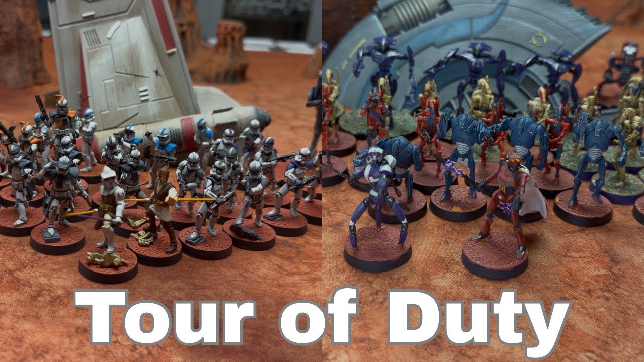 Star Wars Legion Tours of Duty Battle Report Episode 7: CIS vs Republic