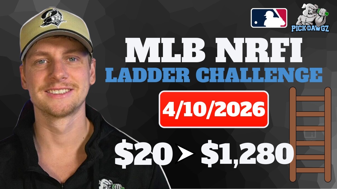Прогнозы и ставки на матчи MLB на сегодня, 10 апреля 2026 года - NRFI Ladder Challenge