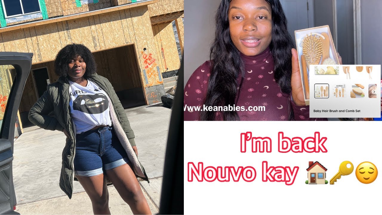 I’m back | Rezon ki fe mw pat poste🤔/nouve kay nou achte 🏠😍/keababies review
