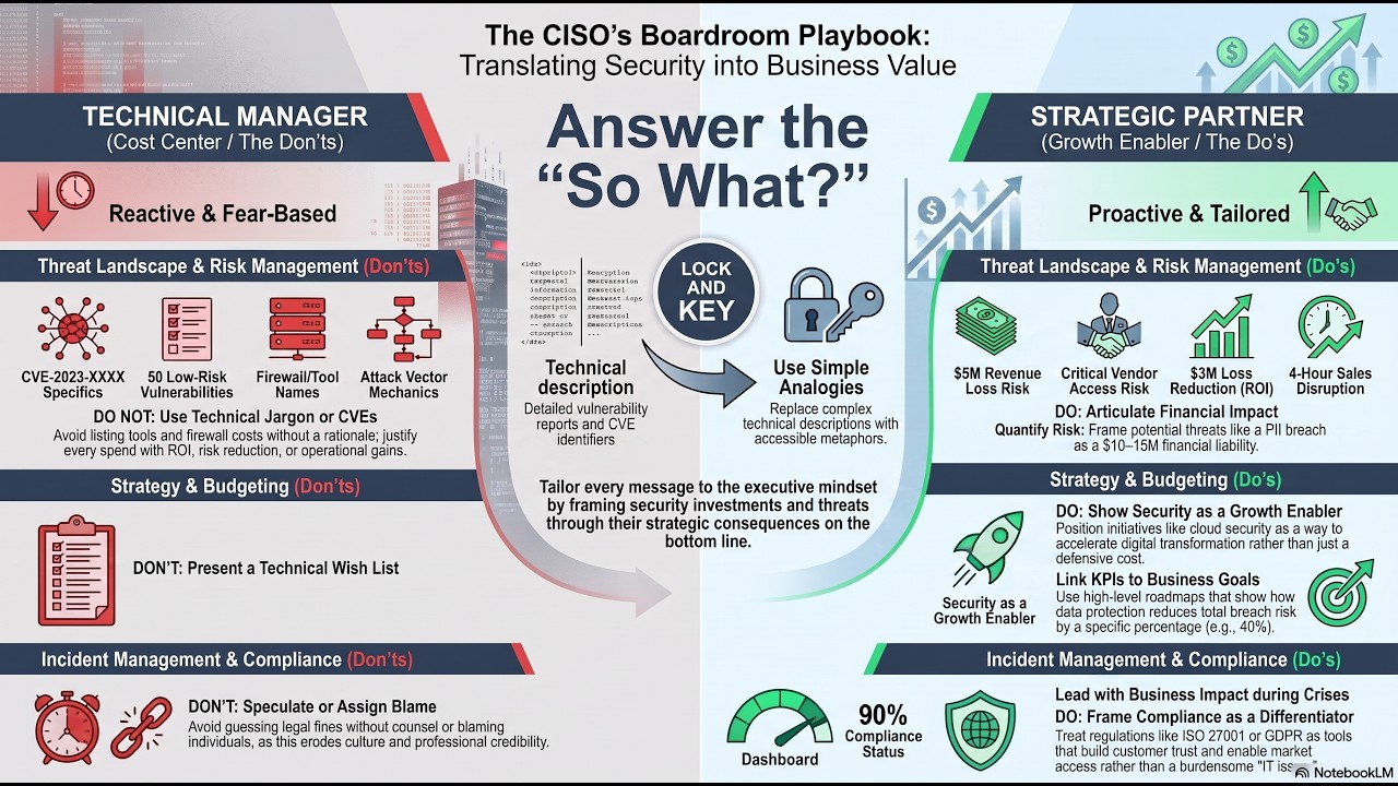 The CISO Communication: From Tech Talk to Business Value