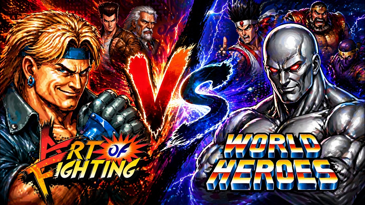 Epic Tag Team Fight: Art of Fighting vs World Heroes