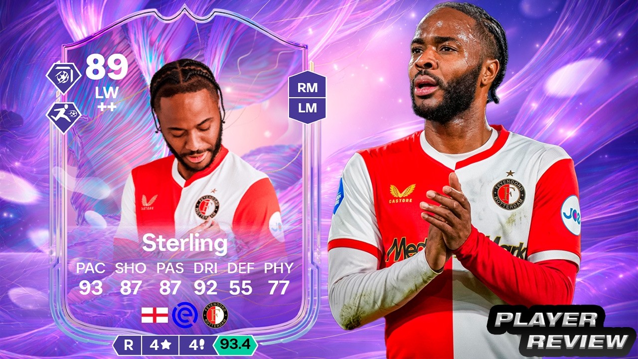 ¡ES OBLIGATORIO! 🥰 89 RAHEEM STERLING HEROE FANTASY FC SBC REVIEW FC 26