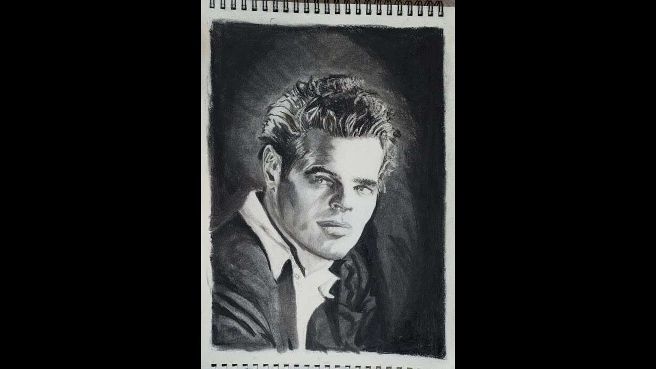 This is my attempt at drawing Charlton Heston 10/01/2026