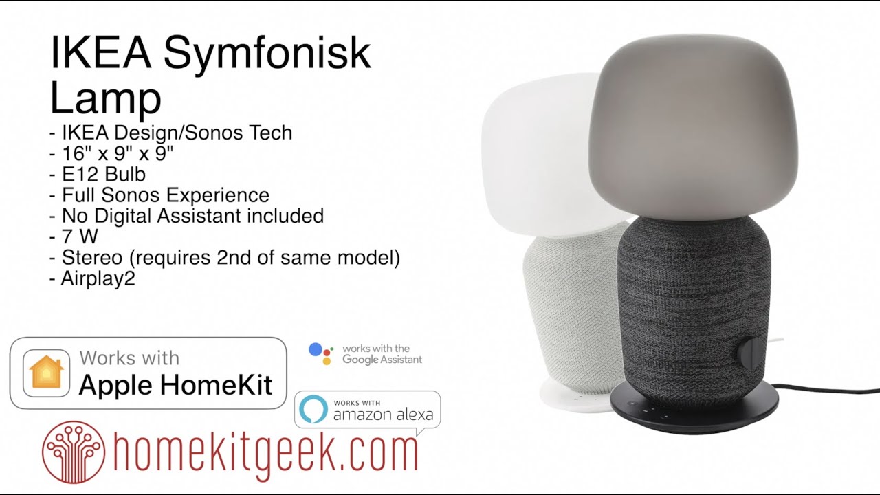IKEA Symfonisk Lamp Brings Light and Sonos to the Masses