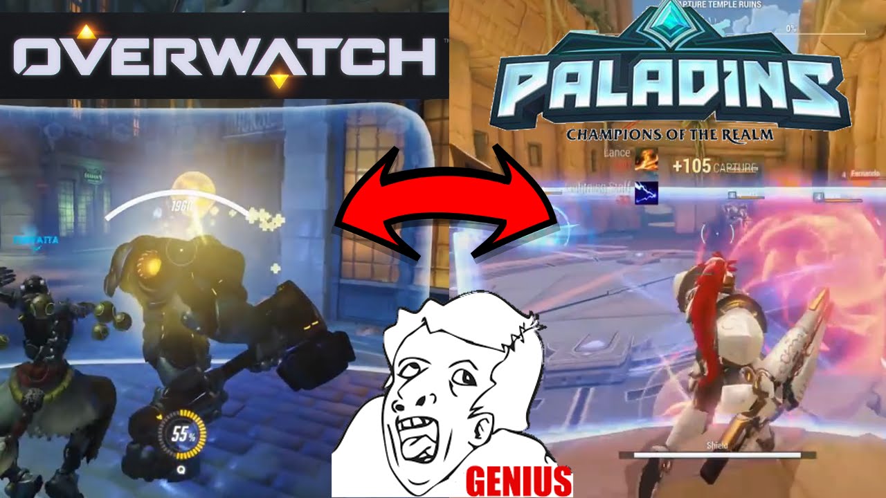 Overwatch - Paladins Champions of the Realm pl (Parodia) | Przez Gry Inaczej #5