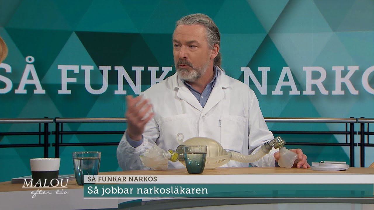 Så funkar narkos – narkosläkare Claes Gedda förklarar - Malou Efter tio (TV4)