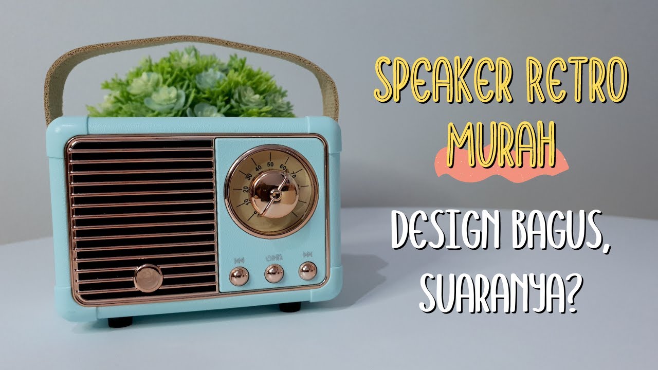 Review Mini Bluetooth Speaker Portable HM11 | Speaker Bermodel Klasik