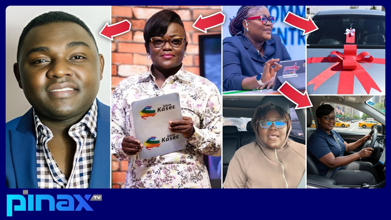 Ghana's Fmr Presenter Nana Yaa Brefo Painfully Tackled By Rival Kevin Taylor After Quitting For Uber
