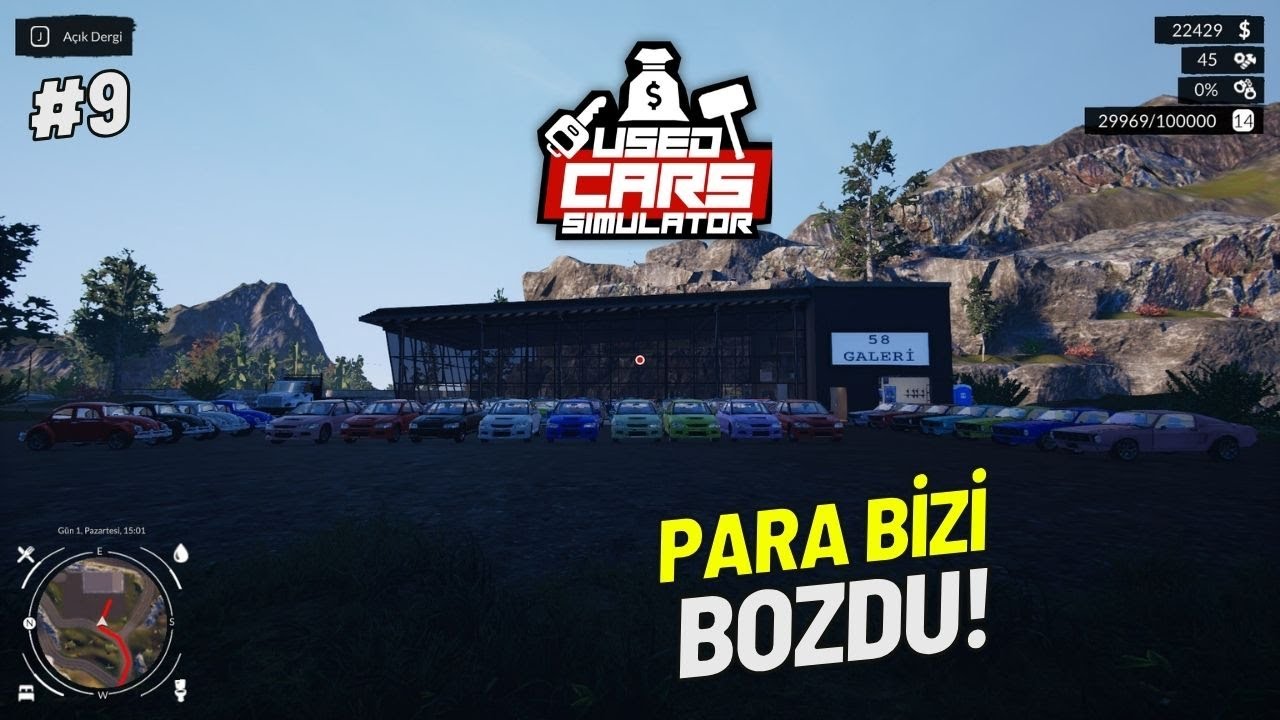 GALERİYİ ARABA SIĞMIYOR! USED CARS SIMULATOR BÖLÜM 9