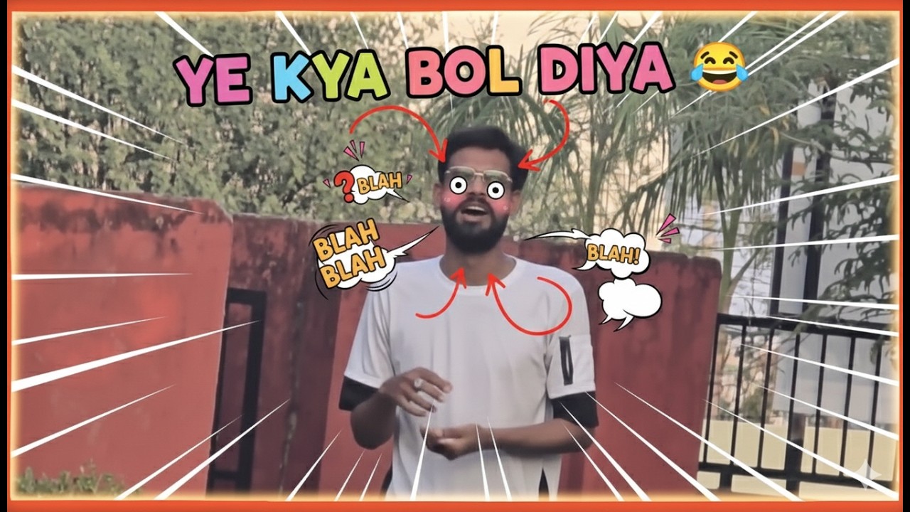 Ye Kya Bol Diya 🤣🤣🙌#SahilDailyLens