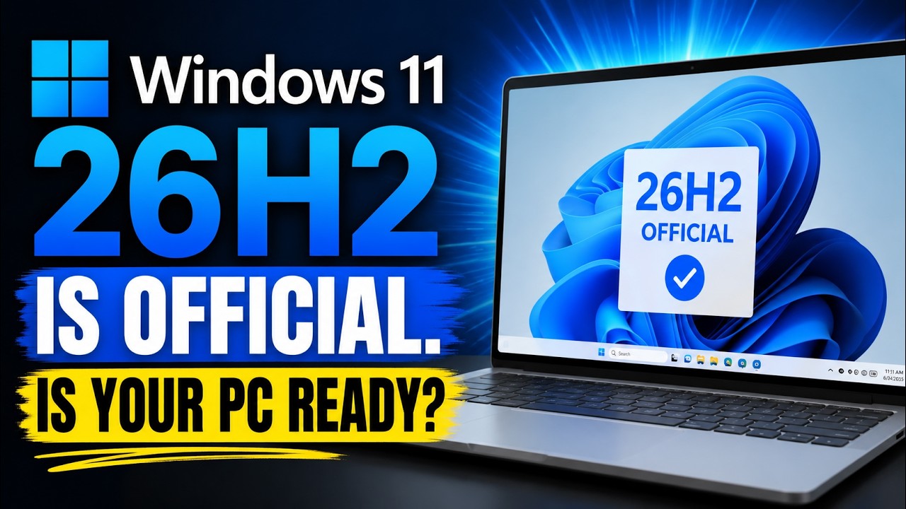 Windows 11 26H2 is Official. Is Your PC Ready?