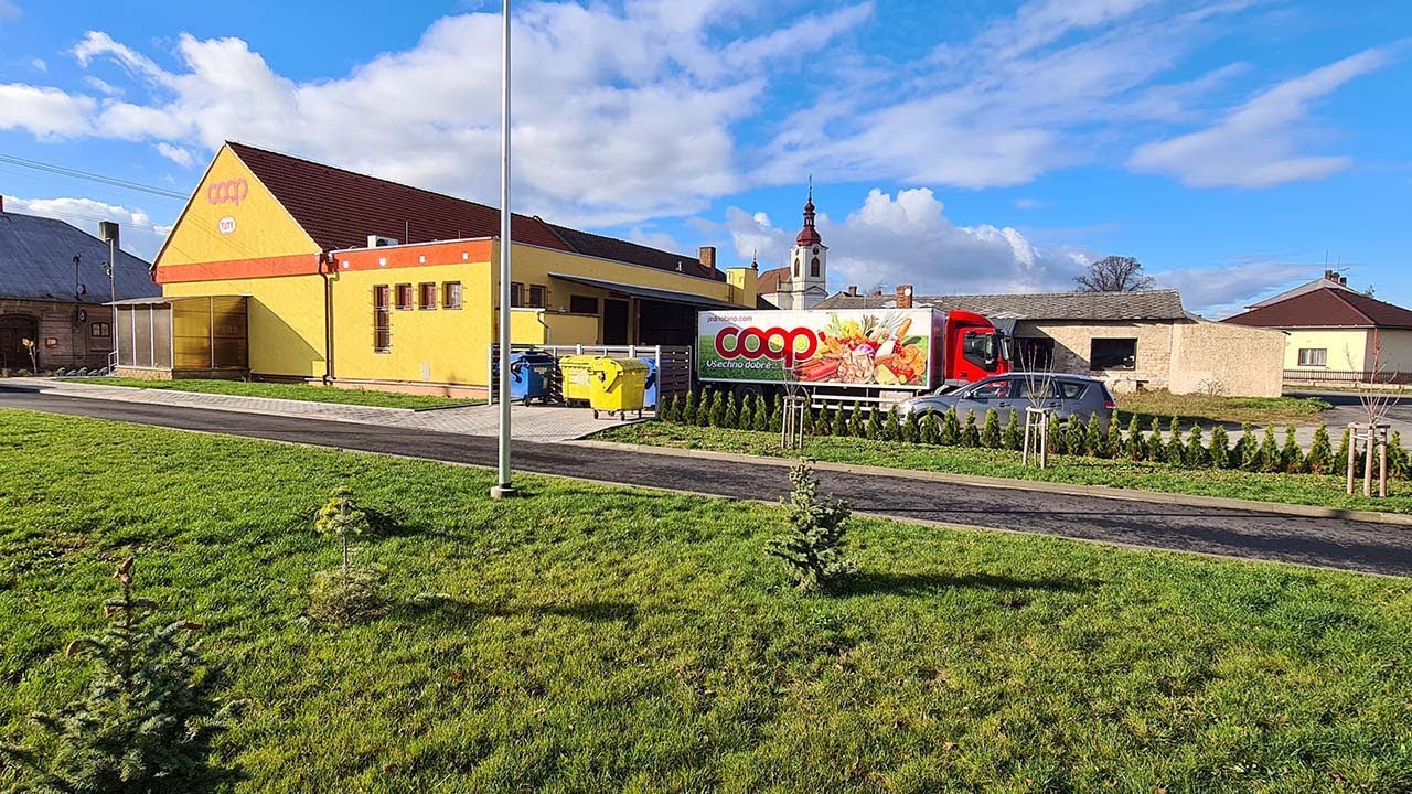 Rekonstrukce prodejny COOP v Českém Meziříčí