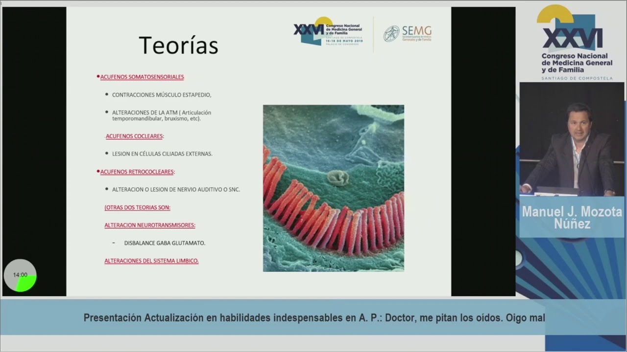 Doctor me pitan los oidos, oigo mal