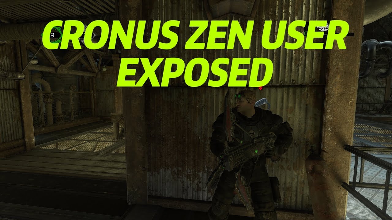 CRONUS ZEN USER EXPOSED IN GEARS OF WAR RELOADED 