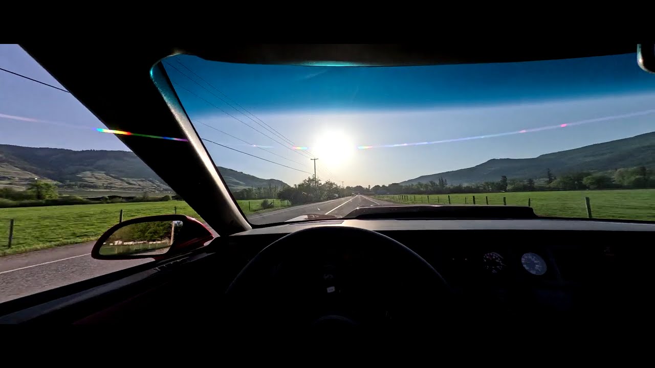 (POV 4K) GoPro Hero13 Anamorphic Lens Mod sunrise test drive