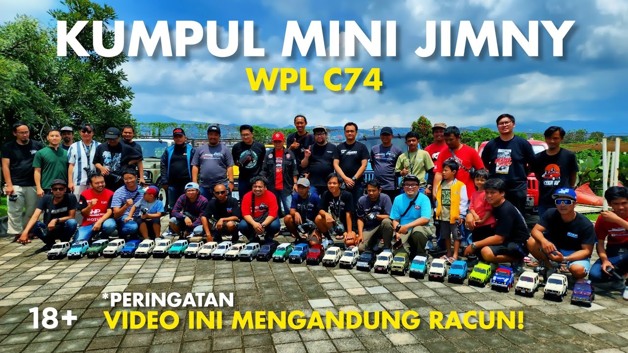 SPECIAL! EVENT MINI JIMNY CITY ROLLING ! | WPL C74 | RC 1/10 #rcadventure #rcoffroad #rcwplc74