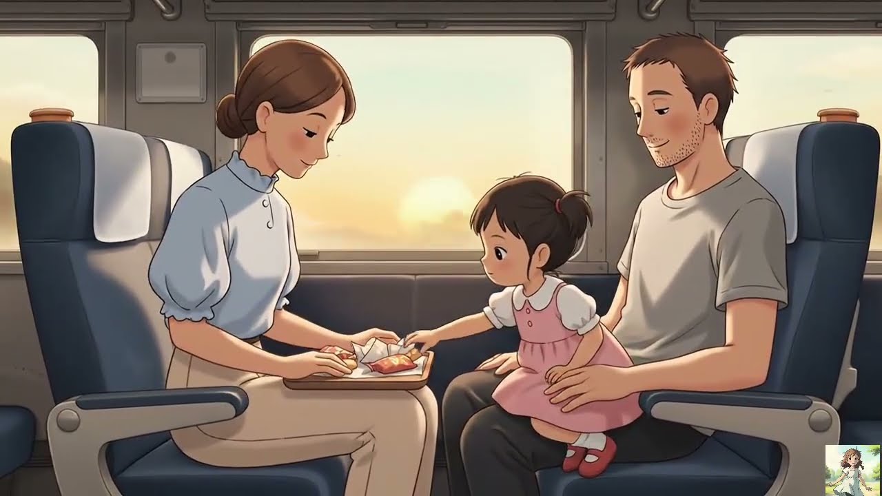 The Train That Stopped Where Time Forgot 🌿 | A Ghibli-Style Story for Kids