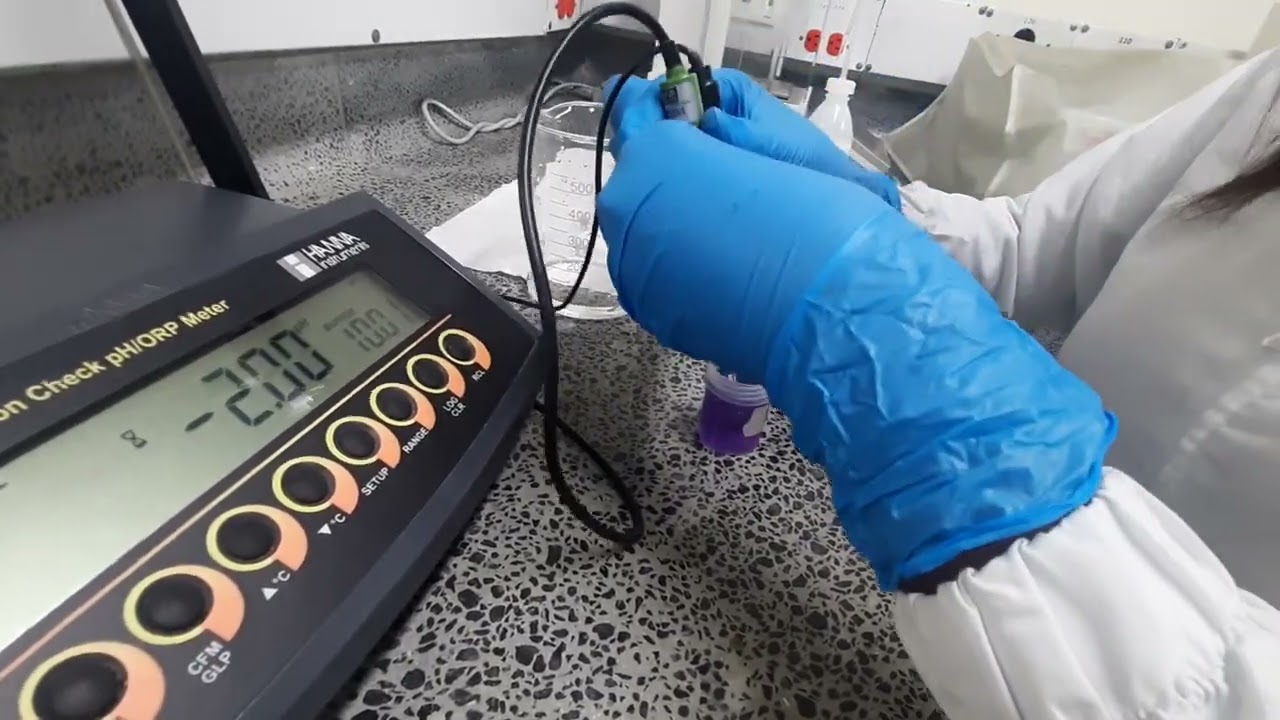 Manejo y Calibraci&oacute;n del pH Metro.