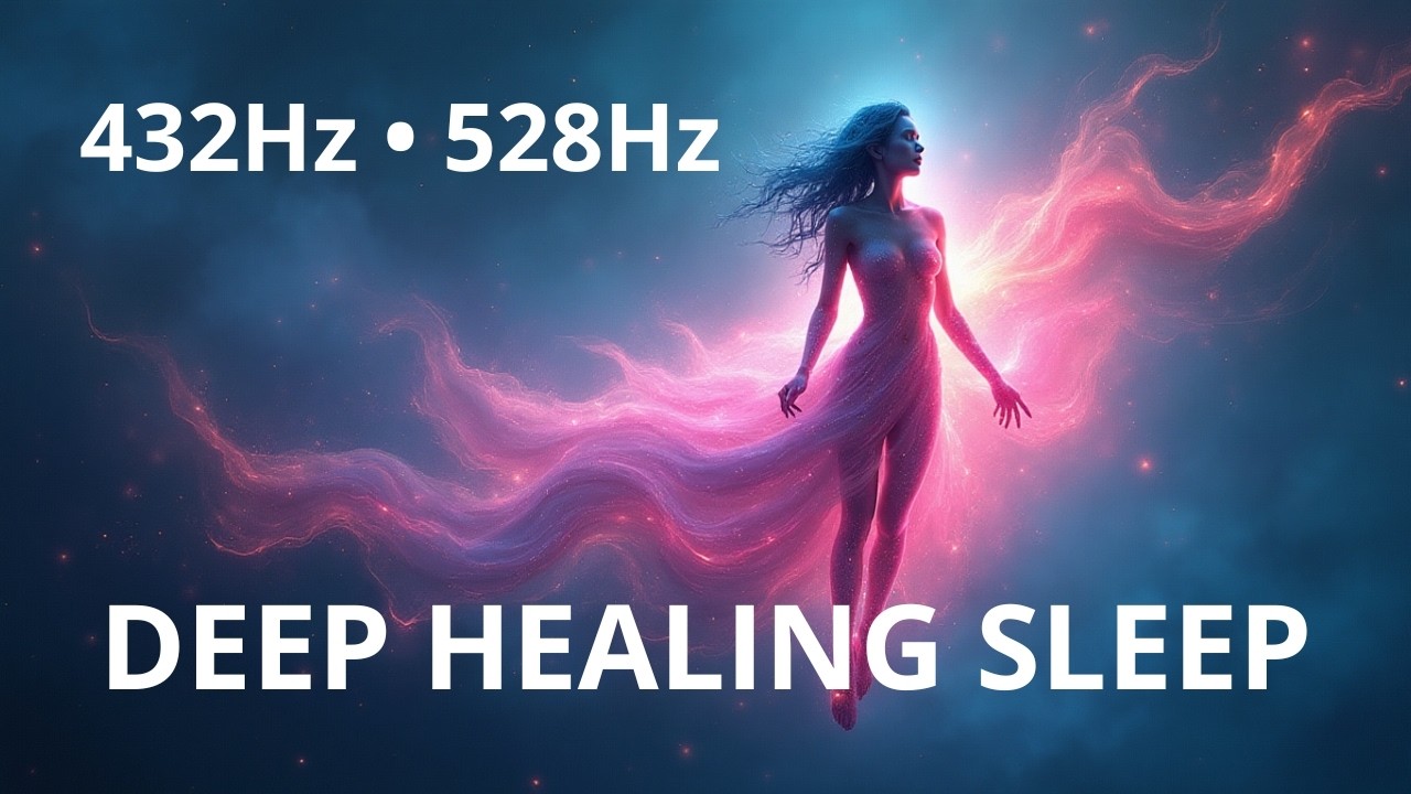 🎵 Dreamy Flow | Deep Healing Sleep (432Hz + 528Hz)