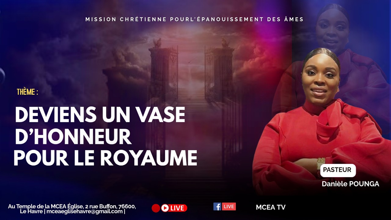 2ème Culte de Célébartion - Pasteur Elvis POUNGA - 22 FEV.. 2025