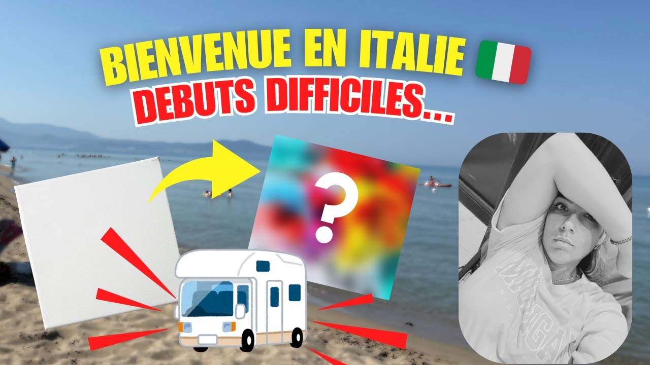 L'ITALIE EN CAMPING CAR - ENTRE GALERES ET PLAGES PARADISIAQUES 🇮🇹