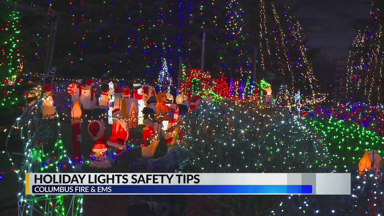 Safety Tips when removing Holiday lights