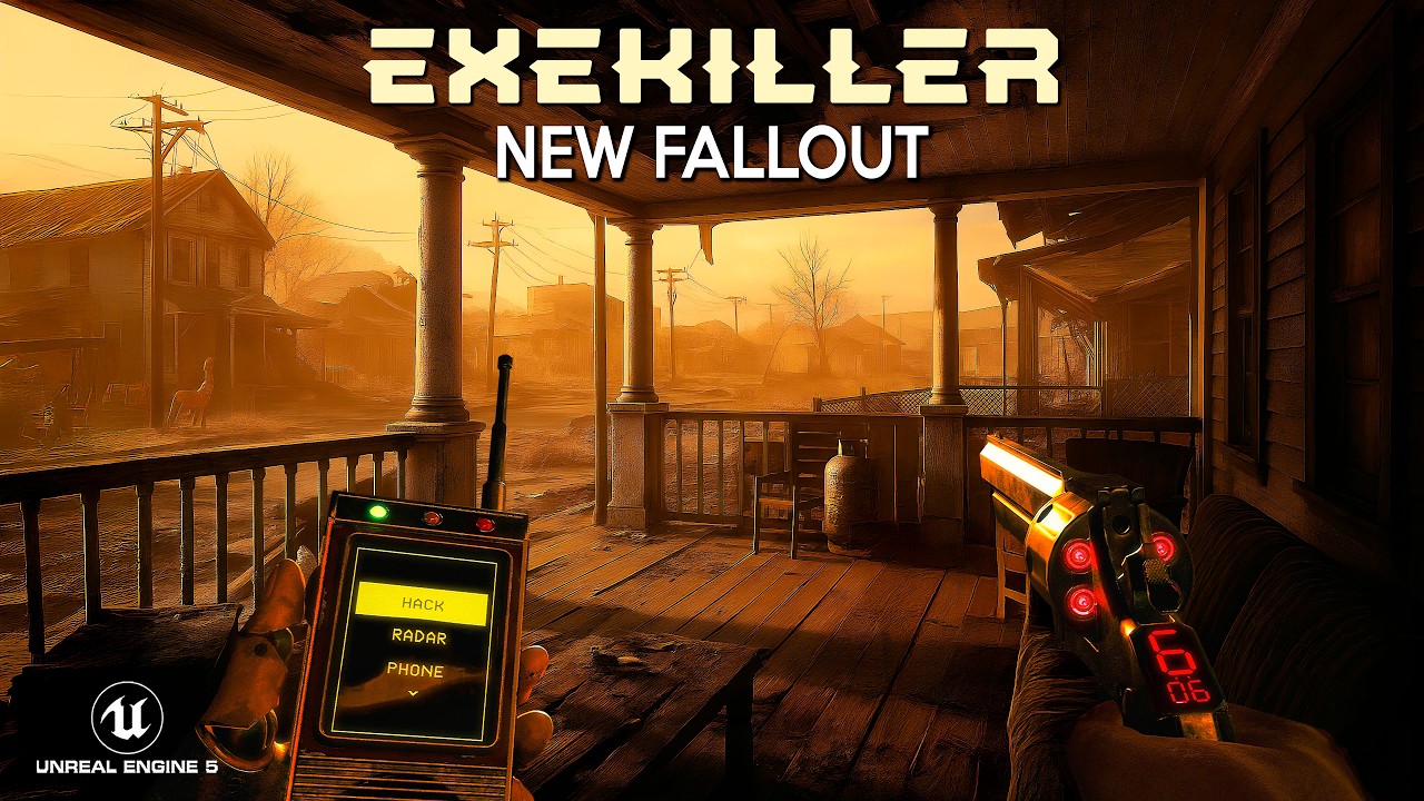 EXEKILLER Early Gameplay Demo | New OPEN APOCALYPTIC WORLD like Western Fallout coming in 2025