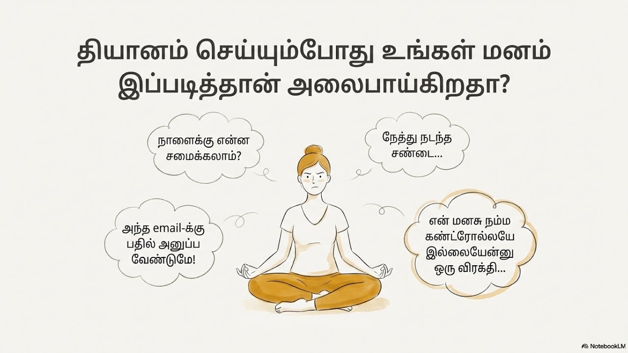 தியானம் செய்யும் போது மனம் அலை பாய்கின்றதா? 