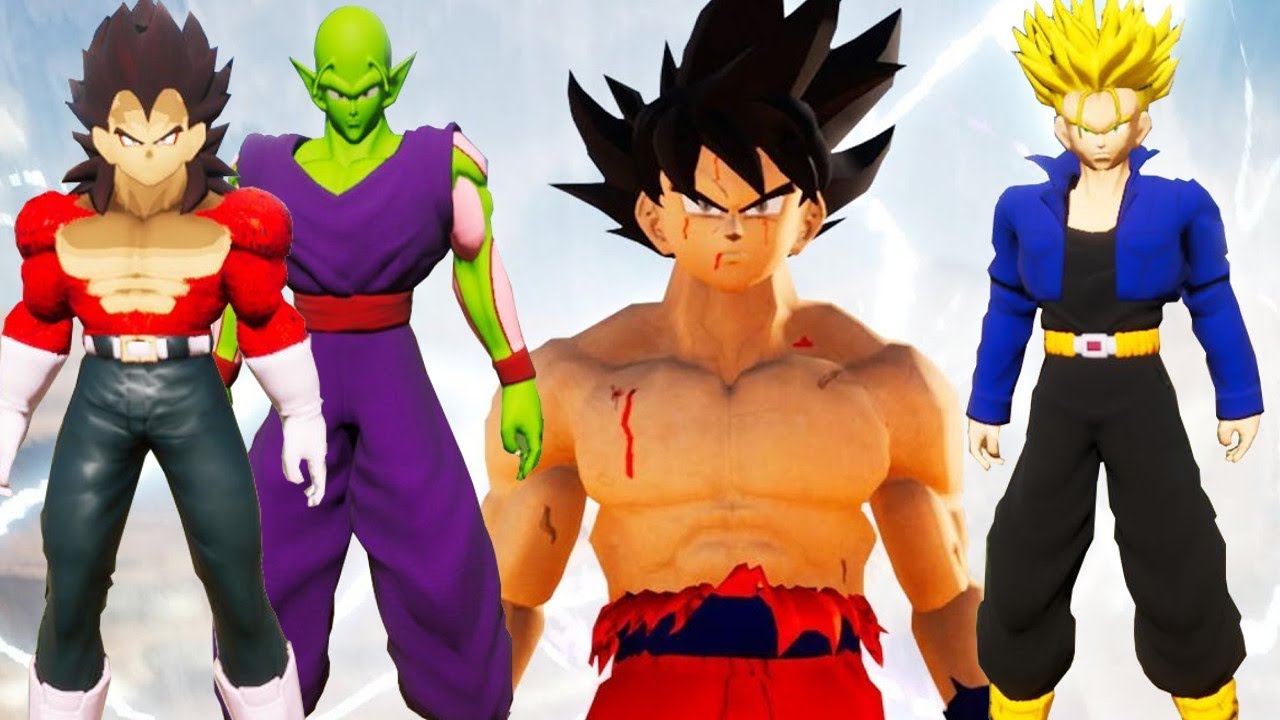 DRAGON BALL UNREAL ALL CHARACTERS DRAGON BALL UNREAL GAMEPLAY
