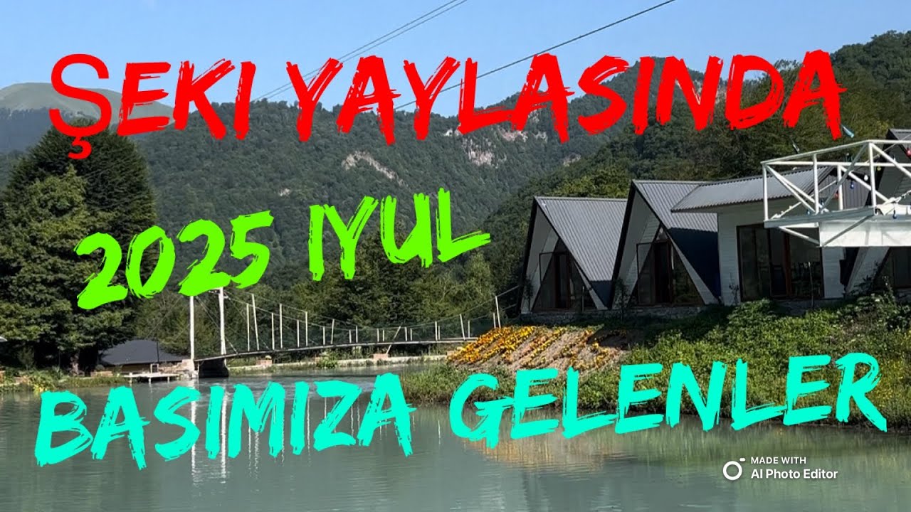 Şəki yaylası istirahət mərkəzində 1 gündə nələr etmək olar? Şəki yaylasi vlog