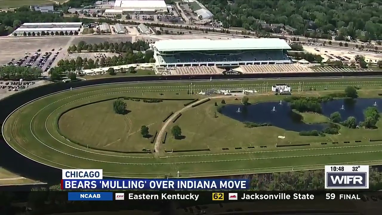 Bears mull move to Indiana with effort to secure public funding for stadium in Illinois stalled