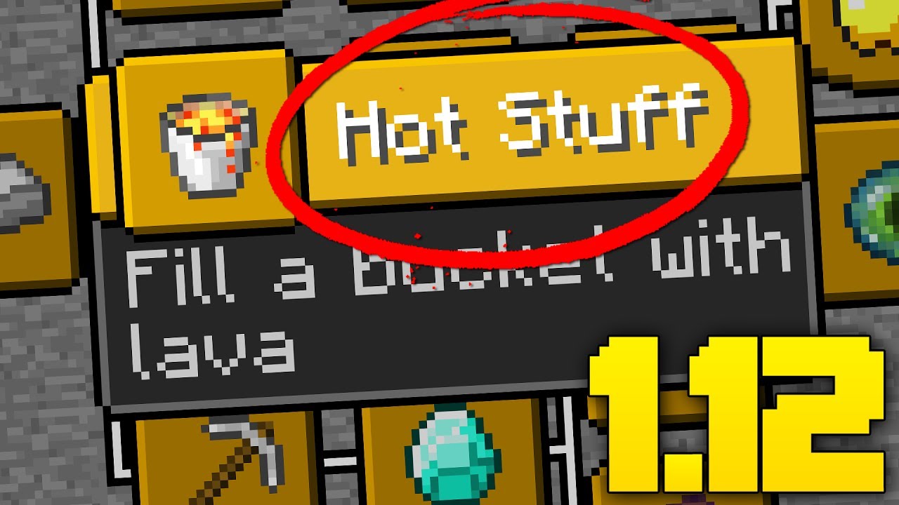 EVERY NEW Minecraft 1.12 Advancement