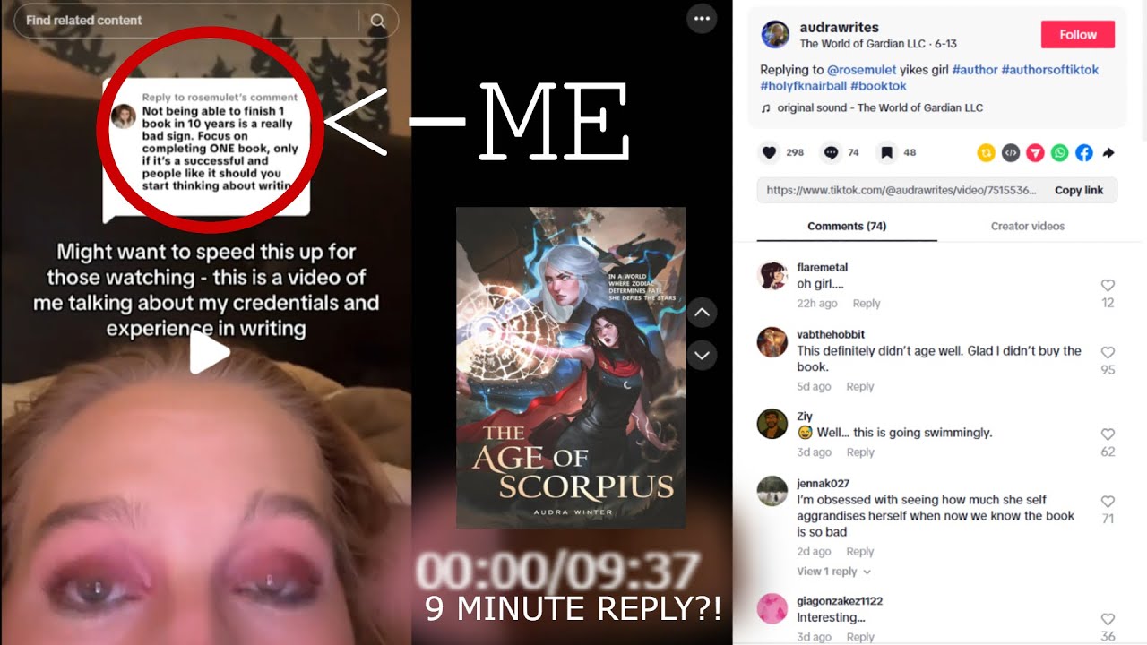I was right about audra winter (the age of scorpius)