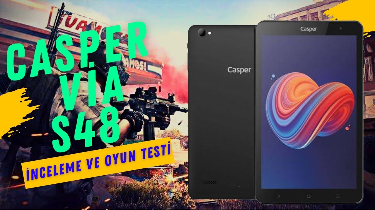 Casper Via S48 Kutu Açılışı / İnceleme ve Oyun Testi