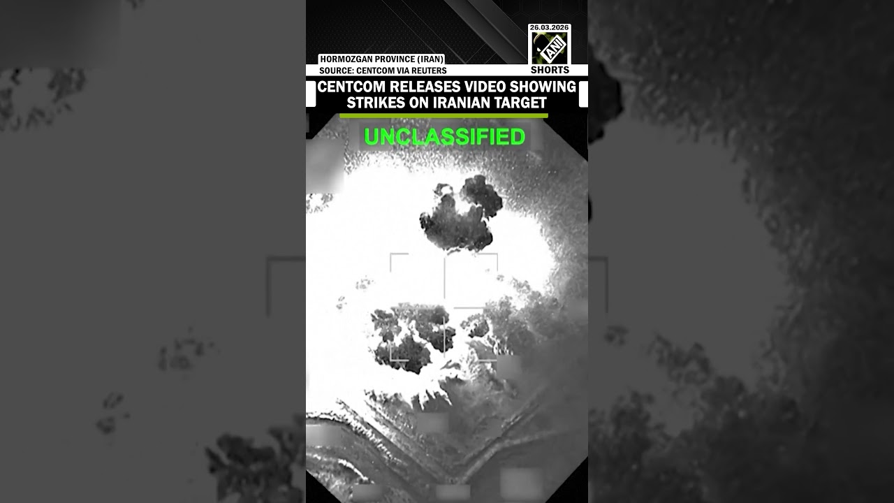 U.S. Central Command releases video of strikes targeting Iran&rsquo;s Bandar Abbas International Airport
